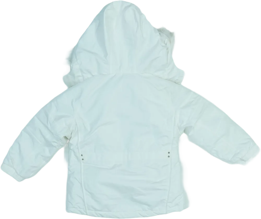 Fehér C&amp;A Télikabát EU 104 / UK 4 év / US 4T/XS