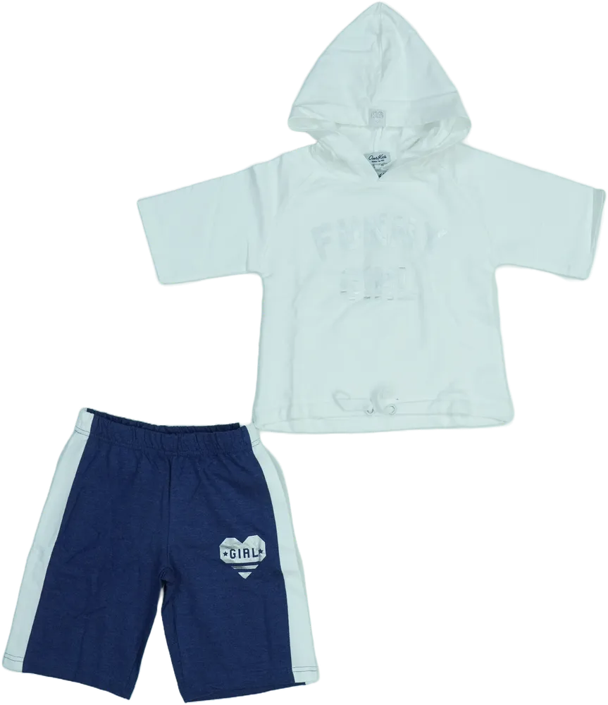 Blue Overkids 2-piece set - Top &amp; Bottom EU 110 / UK 5 years / US 5 years/XS