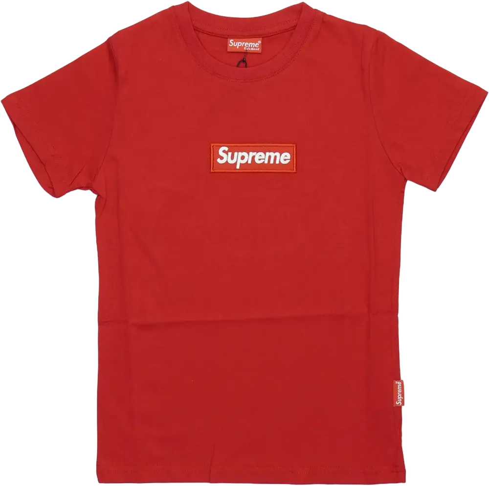Piros Supreme Póló EU 116 / UK 6 év / US 6 év/S