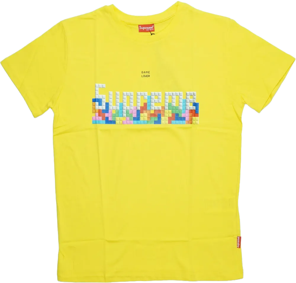 Sárga Supreme Póló EU 164 / UK 14 év / US 14 év/XL