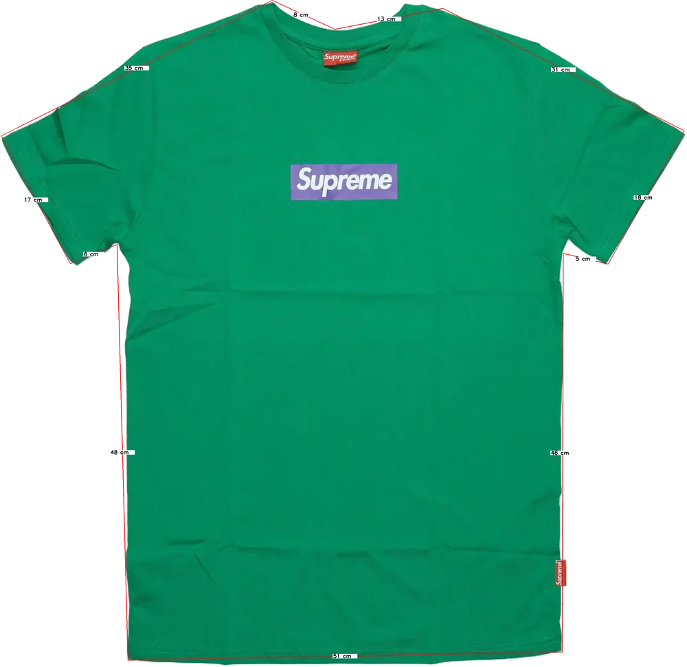 Zöld Supreme Póló EU 176 / UK 16 év / US XL