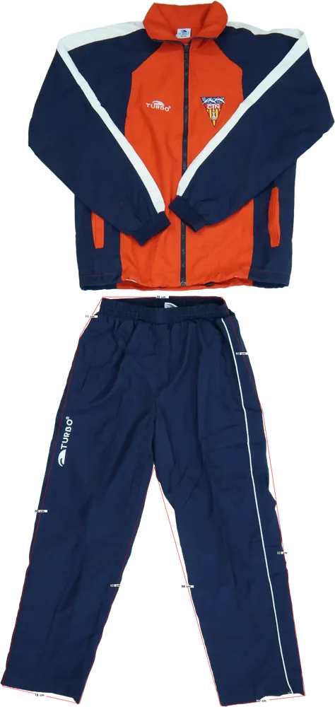 Blue Turbo 2-piece set - Top &amp; Bottom EU 164 / UK 14 years / US 14 years/XL