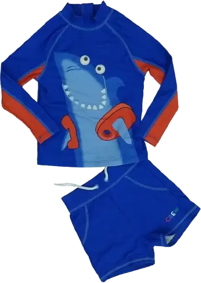 Blue JoJo Maman Bébé Rashguard EU 104 / UK 4 years / US 4T/XS