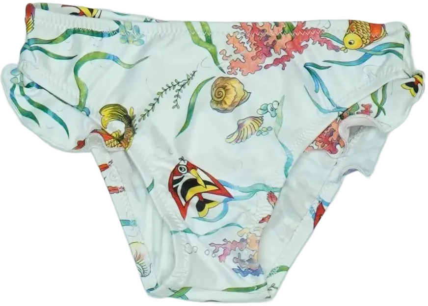 Fehér Fun&amp;Fun Bikini alsó EU 80 / UK 9-12 hónap / US 12 hónap