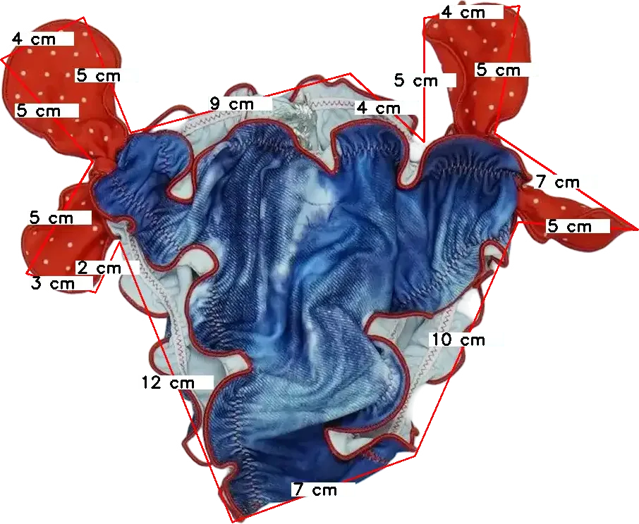 Kék Looney Tunes Bikini alsó EU 92 / UK 2 év / US 2T