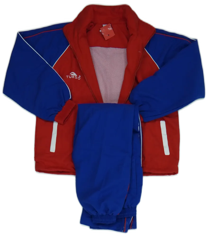 Blue Turbo 2-piece set - Top &amp; Bottom EU 176 / UK 16 years / US XL