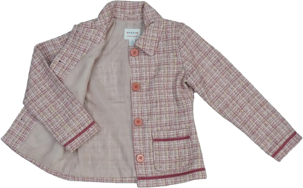 Rózsaszín Next Átmeneti kabát EU 128 / UK 8 év / US 8 év/M