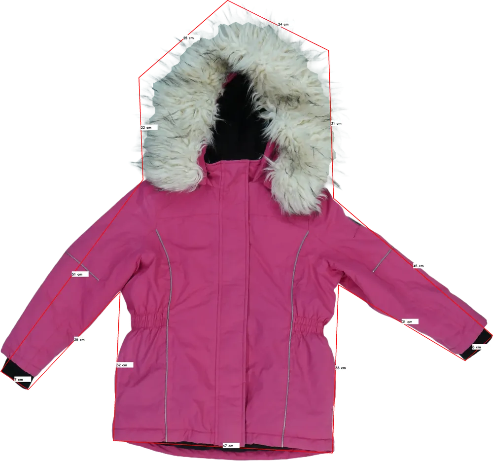 Rózsaszín Matalan Síkabát EU 140 / UK 10 év / US 10 év/L