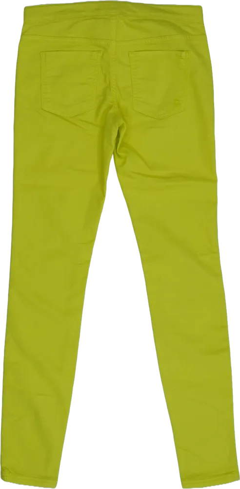 Sárga Benetton Hosszúnadrág EU 170 / UK 15 év / US XL