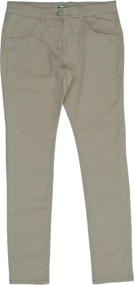 Barna Benetton Hosszúnadrág EU 170 / UK 15 év / US XL