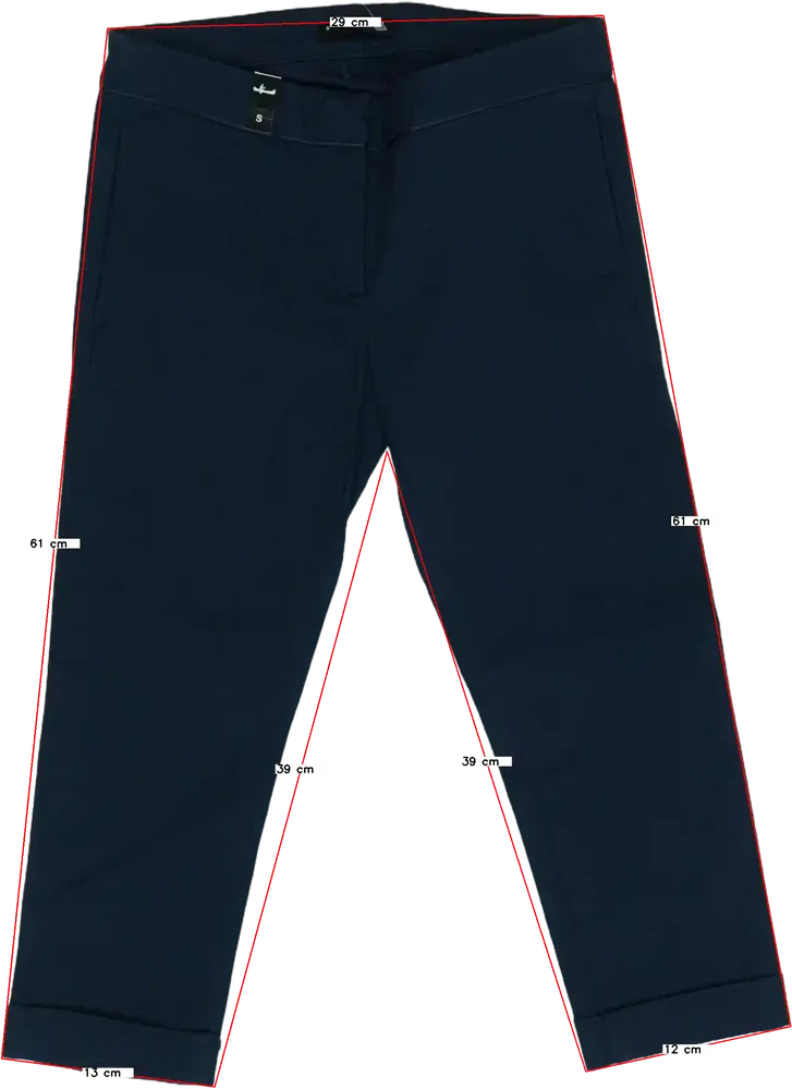 Kék Sisley Hosszúnadrág EU 122 / UK 7 év / US 7 év/M