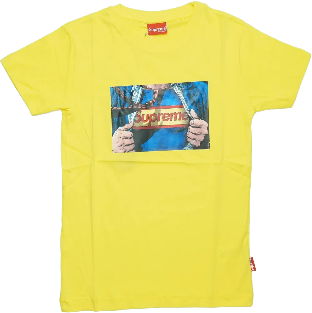 Sárga Supreme Póló EU 152 / UK 12 év / US 12 év/L