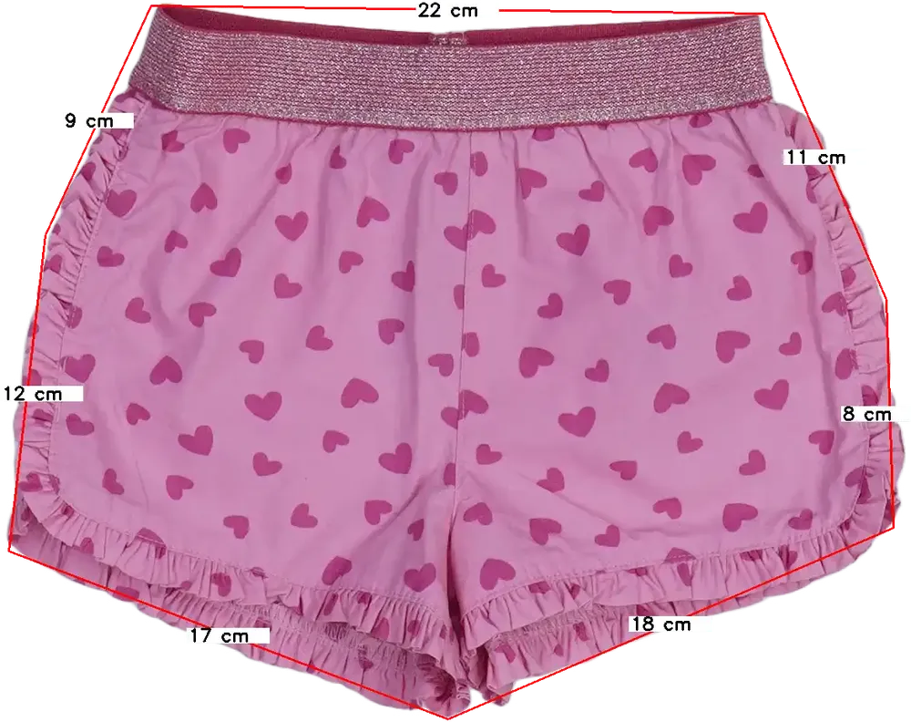 Rózsaszín Ergee Rövidnadrág EU 86 / UK 12-18 hónap / US 18 hónap