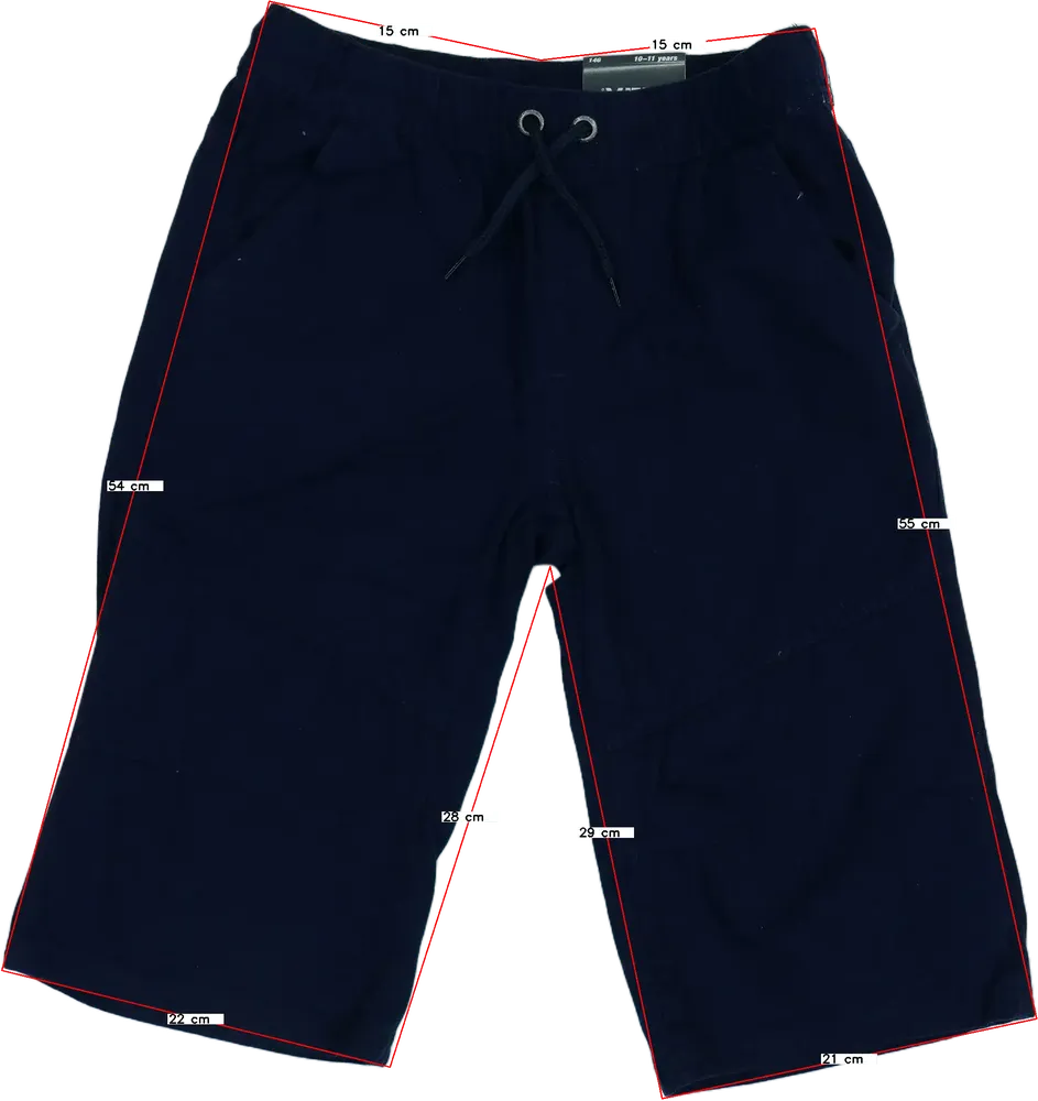Kék Y.F.K. Rövidnadrág EU 146 / UK 11 év / US 12 év/L