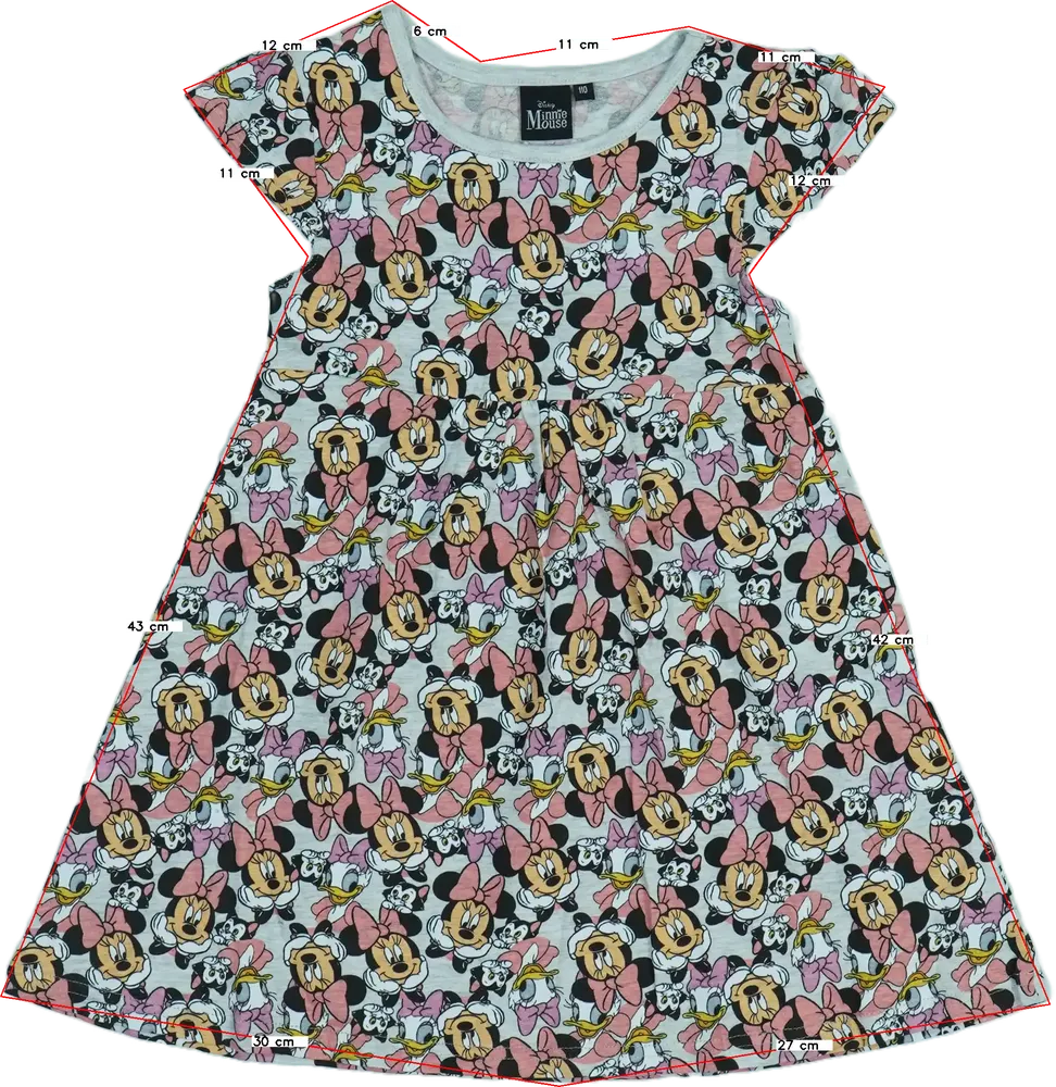 Szürke Disney Ruha EU 110 / UK 5 év / US 5 év/XS