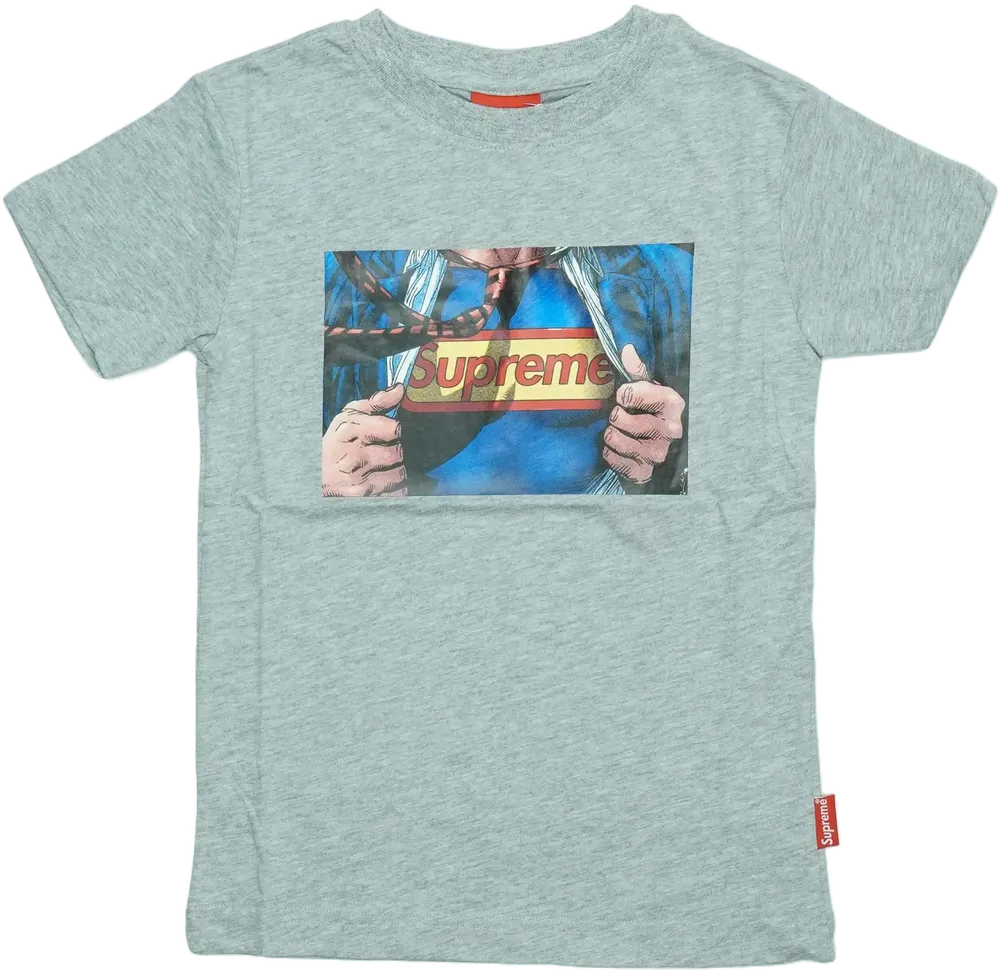 Szürke Supreme Póló EU 116 / UK 6 év / US 6 év/S