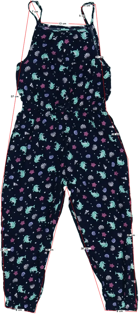 Kék Kiki&amp;Koko Playsuit / Jumpsuit EU 110 / UK 5 év / US 5 év/XS