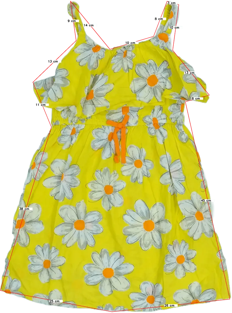 Sárga Next Ruha EU 134 / UK 9 év / US 9 év/L