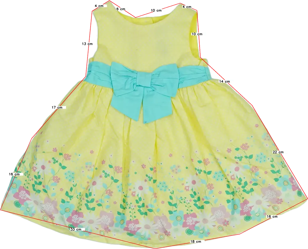 Sárga TU Ruha EU 86 / UK 12-18 hónap / US 18 hónap