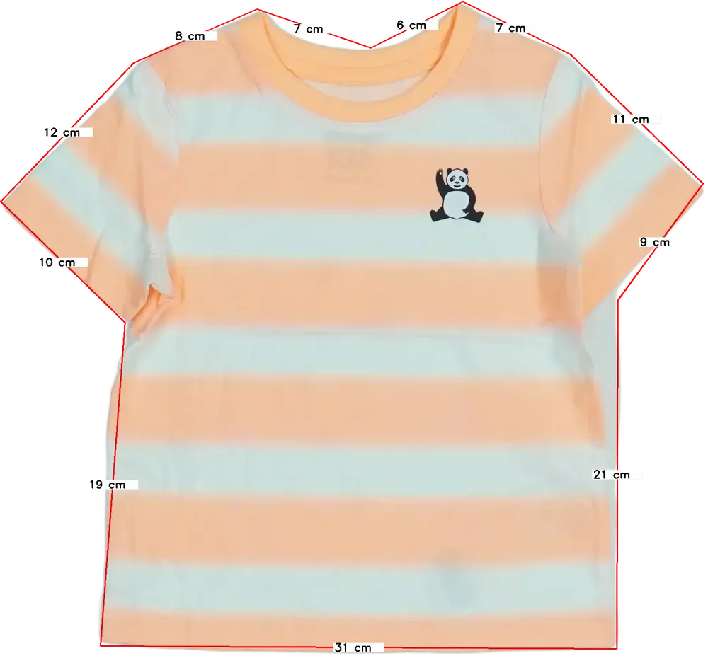 Többszínű C&amp;A Póló EU 92 / UK 2 év / US 2T