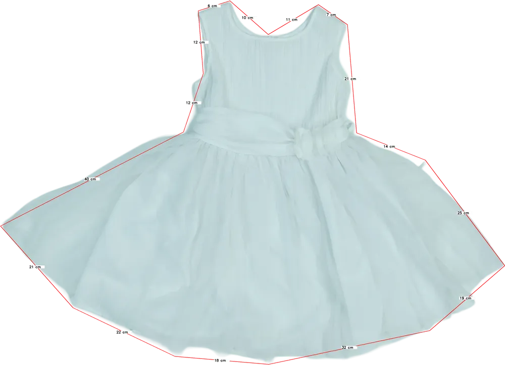 Fehér Woolworths Ruha EU 134 / UK 9 év / US 9 év/L