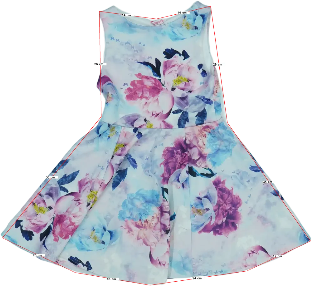 Kék Miss E-Vie Ruha EU 140 / UK 10 év / US 10 év/L