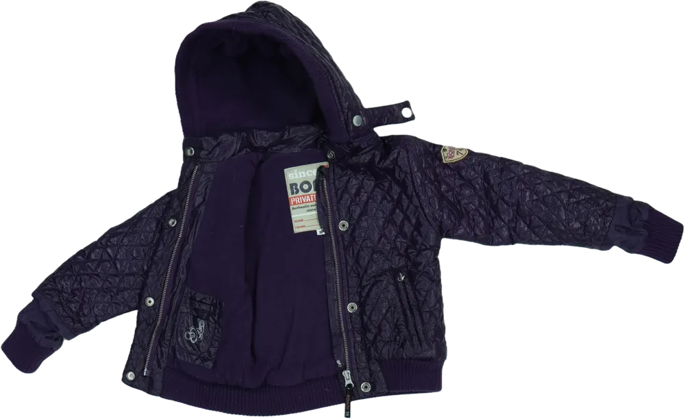 Lila Bondi Télikabát EU 86 / UK 12-18 hónap / US 18 hónap