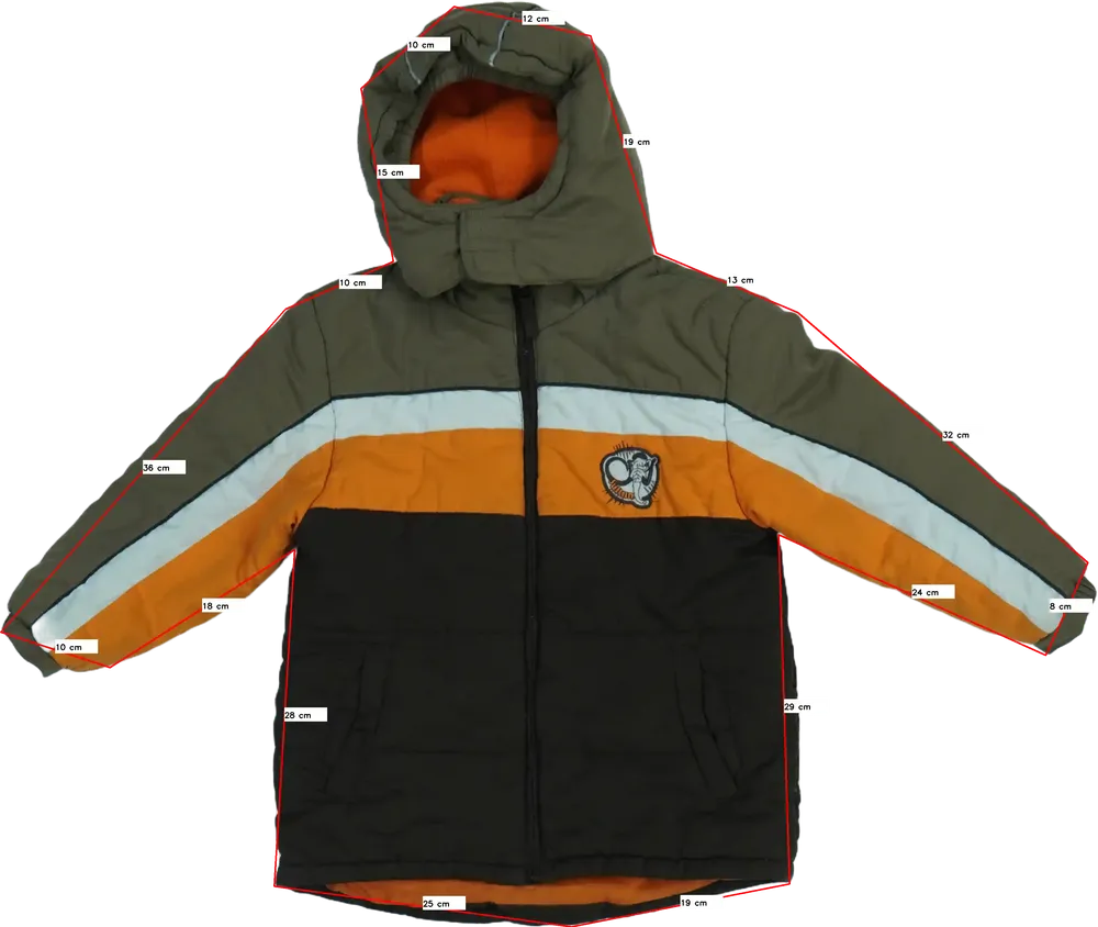 Barna DopoDopo Télikabát EU 116 / UK 6 év / US 6 év/S