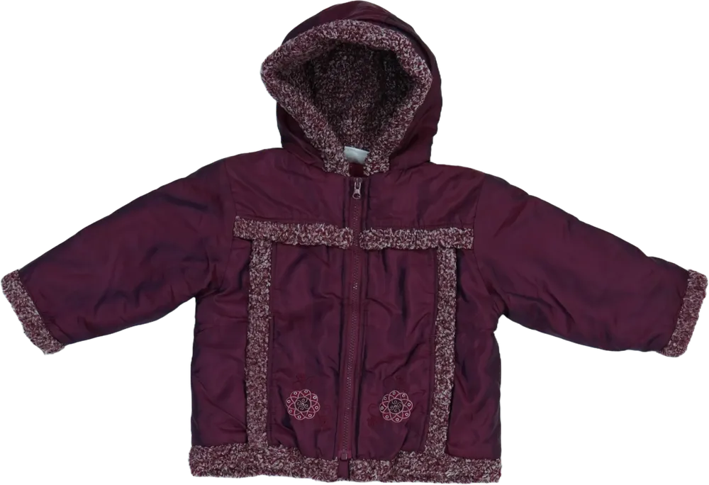 Bordó Kiki&amp;Koko Átmeneti kabát EU 92 / UK 2 év / US 2T