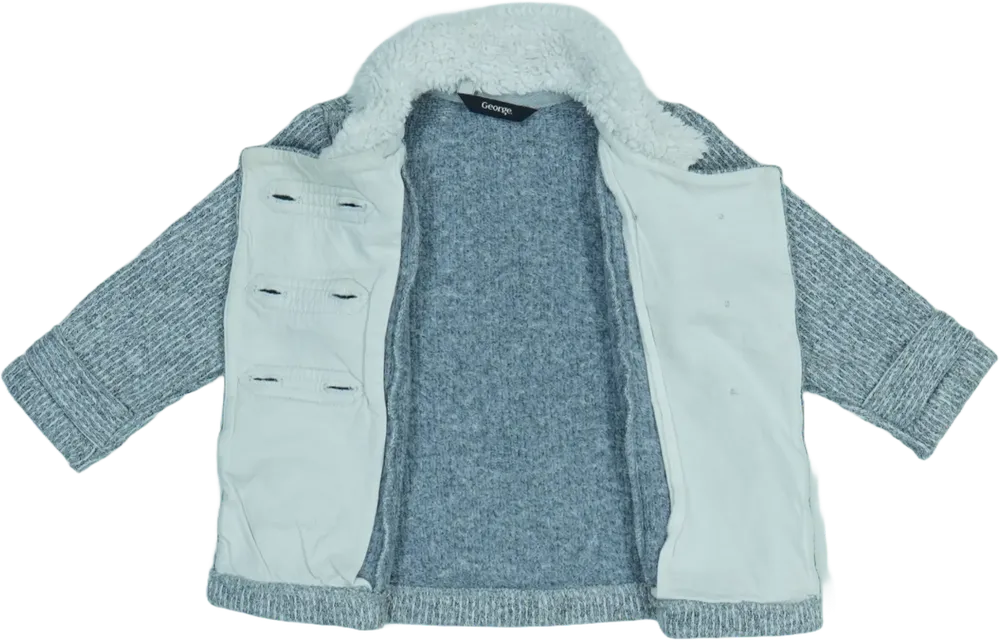 Szürke George Átmeneti kabát EU 86 / UK 12-18 hónap / US 18 hónap