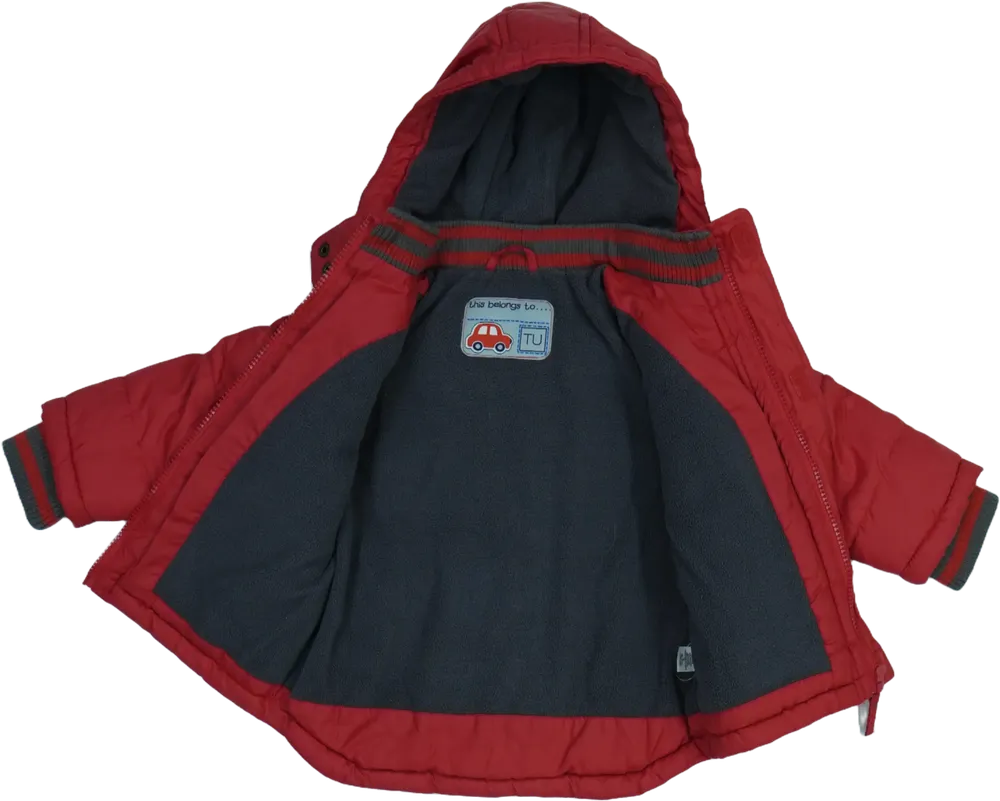 Piros Juventus Télikabát EU 80 / UK 9-12 hónap / US 12 hónap