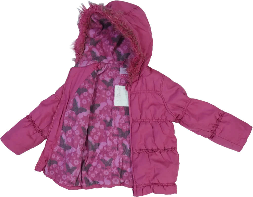 Rózsaszín Tik&amp;Tak Átmeneti kabát EU 110 / UK 5 év / US 5 év/XS