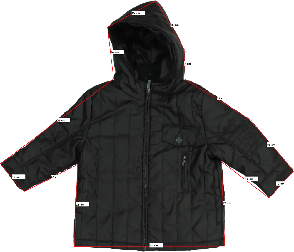 Barna Kenneth Cole Átmeneti kabát EU 98 / UK 3 év / US 3T