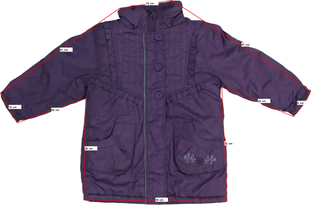 Lila Kiki&amp;Koko Télikabát EU 104 / UK 4 év / US 4T/XS
