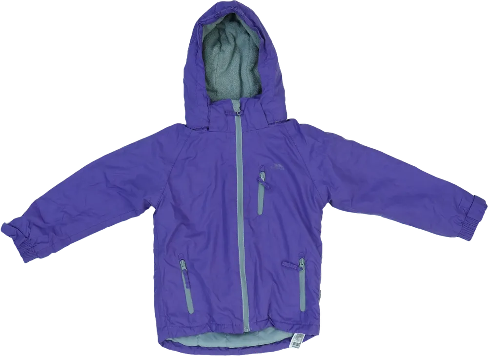 Lila Trespass Síkabát EU 104 / UK 4 év / US 4T/XS