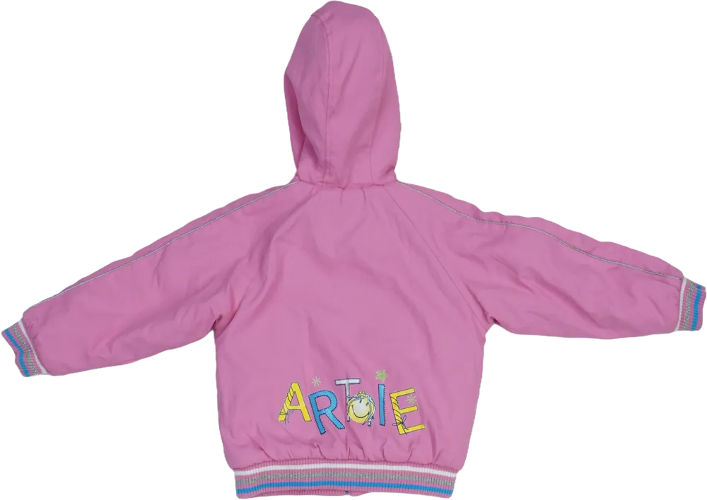 Rózsaszín Beisite Télikabát EU 122 / UK 7 év / US 7 év/M