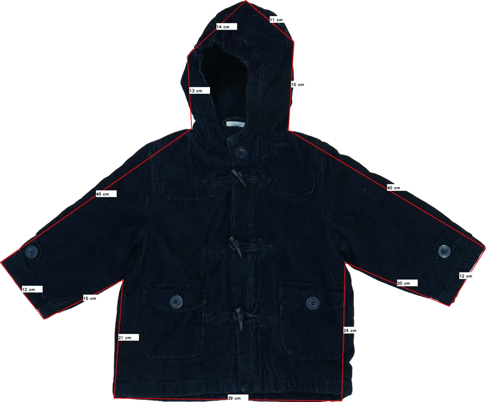 Kék Impidimpi Télikabát EU 98 / UK 3 év / US 3T