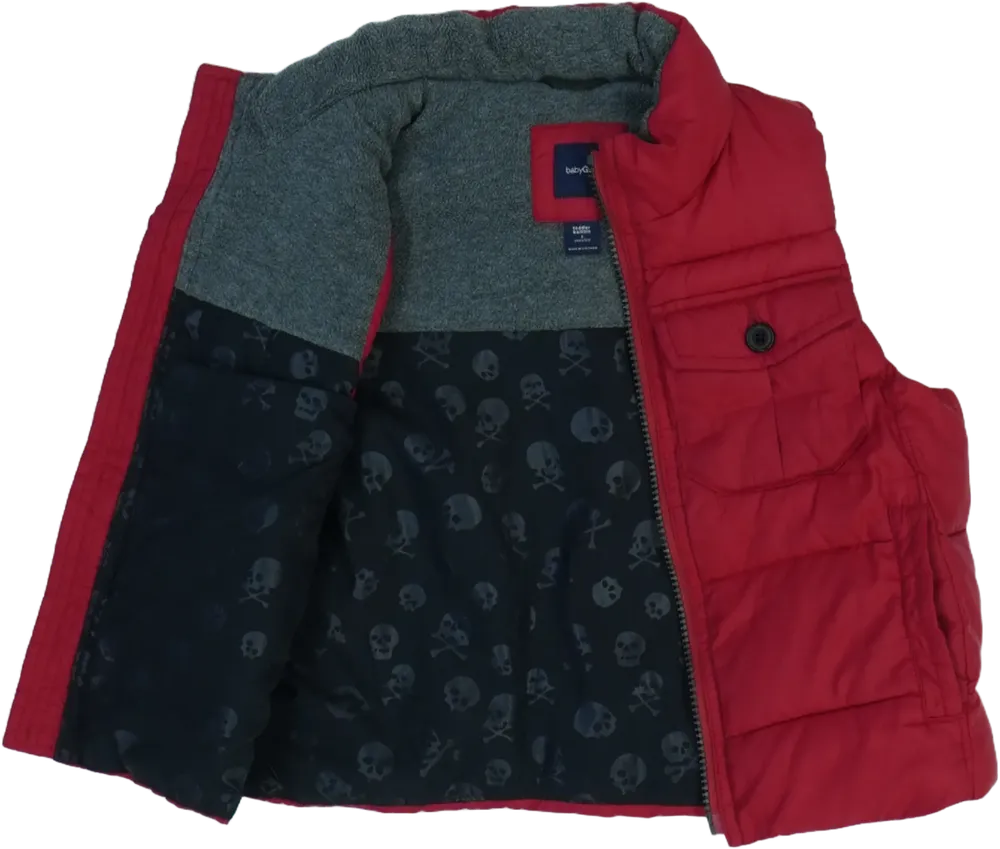 Piros GAP Mellény EU 98 / UK 3 év / US 3T