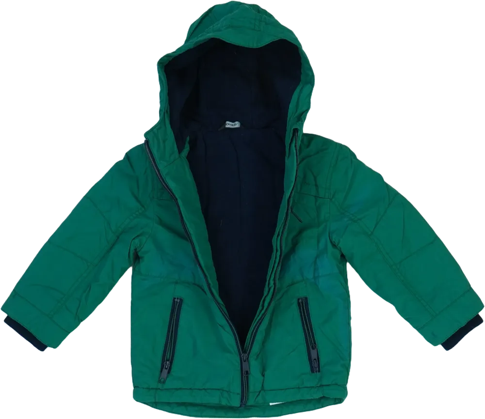 Zöld George Télikabát EU 98 / UK 3 év / US 3T