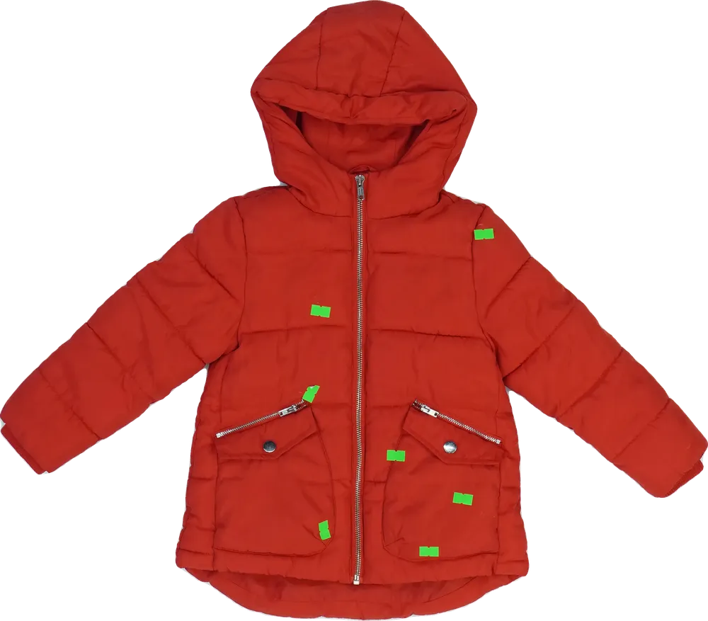 Piros Matalan Télikabát EU 110 / UK 5 év / US 5 év/XS