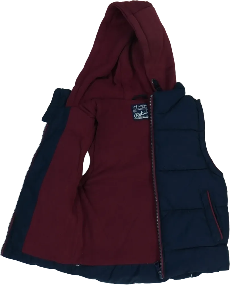 Kék Rebel Mellény EU 122 / UK 7 év / US 7 év/M