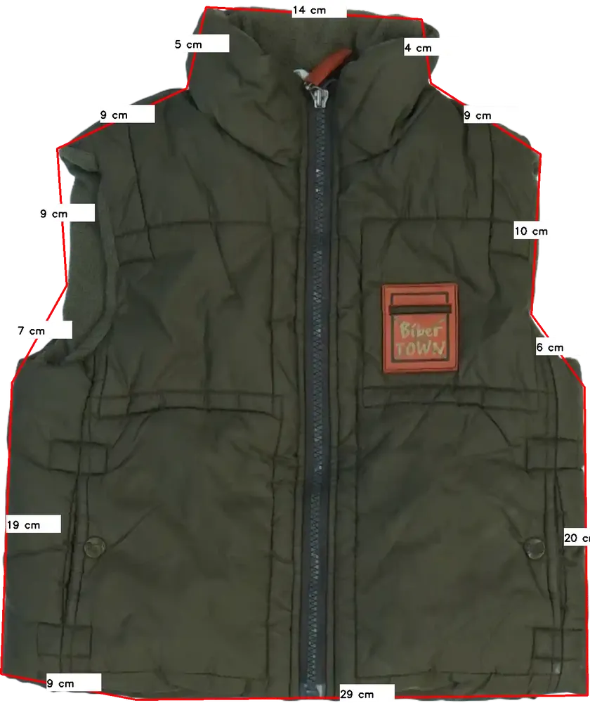 Barna Bob der bar Mellény EU 104 / UK 4 év / US 4T/XS