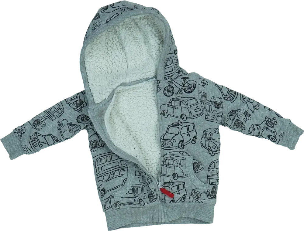 Szürke Juventus Kapucnis pulóver EU 92 / UK 2 év / US 2T