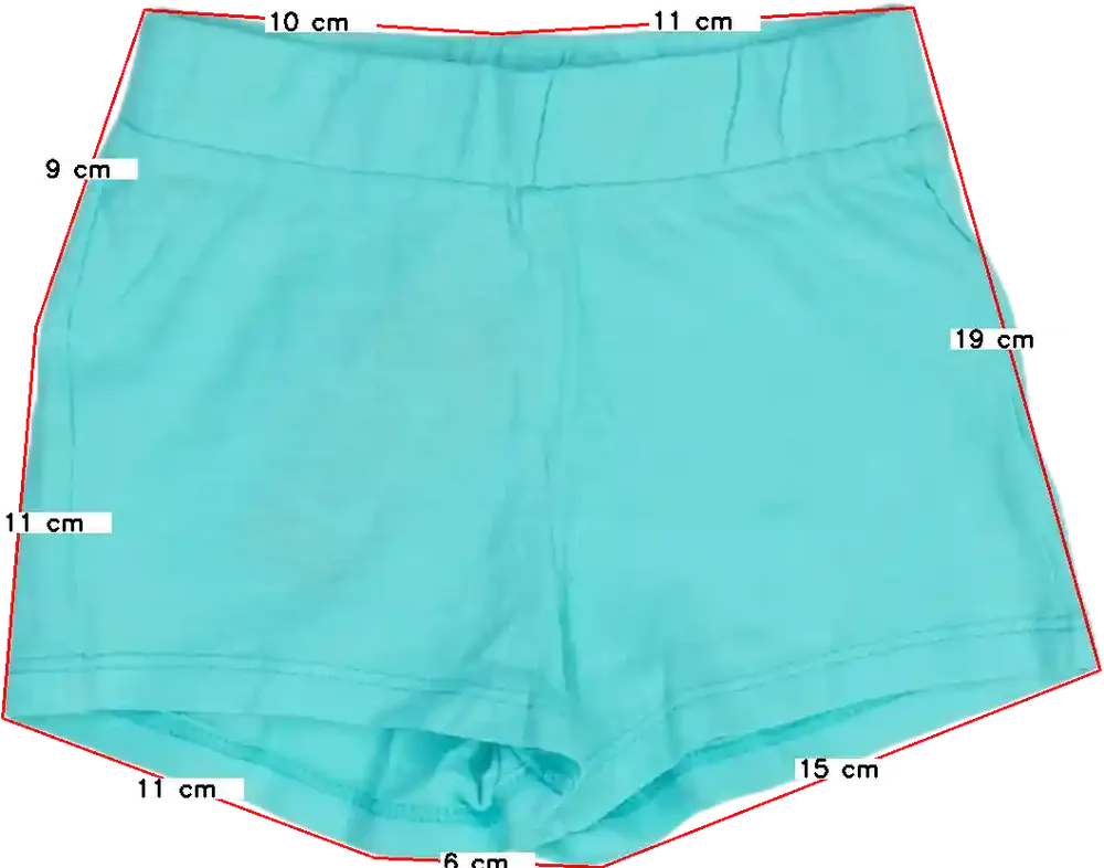 Zöld Benetton Rövidnadrág EU 86 / UK 12-18 hónap / US 18 hónap