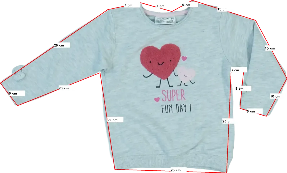 Szürke Ergee Pulóver EU 86 / UK 12-18 hónap / US 18 hónap