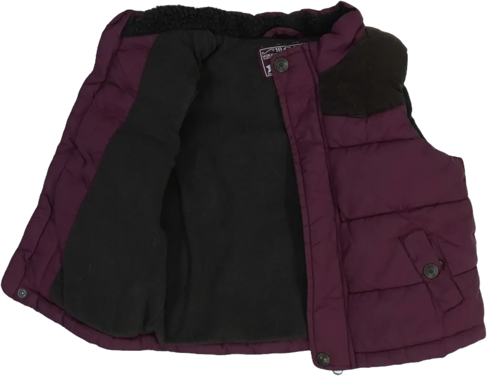 Bordó Rebel Mellény EU 92 / UK 2 év / US 2T