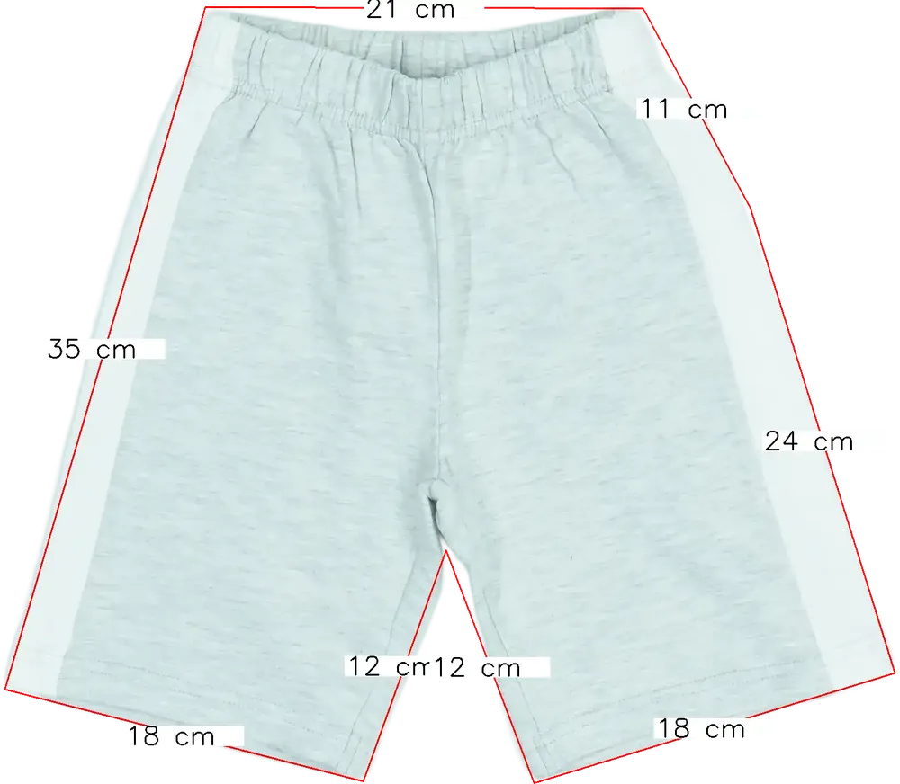 Szürke Overkids Rövidnadrág EU 92 / UK 2 év / US 2T