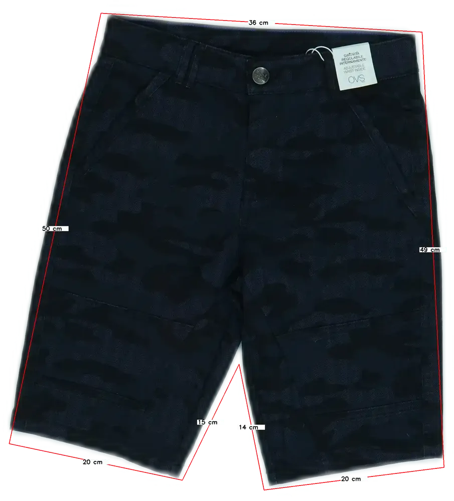 Terepszínű OVS Rövidnadrág EU 152 / UK 12 év / US 12 év/L