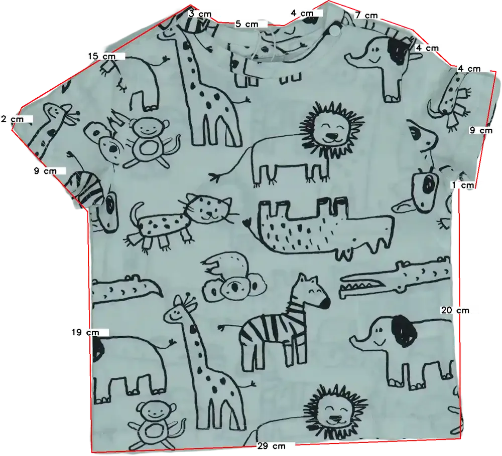 Fehér OVS - Fagottino Póló EU 80 / UK 9-12 hónap / US 12 hónap