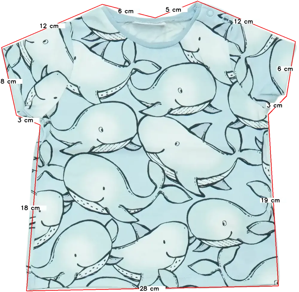 Kék Next Póló EU 68 / UK 3-6 hónap / US 3-6 hónap